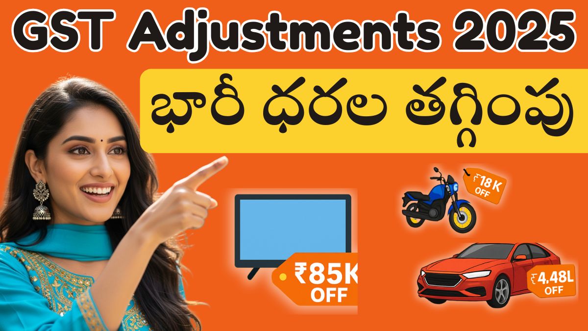 GST Adjustments 2025 TV Car Price Drop