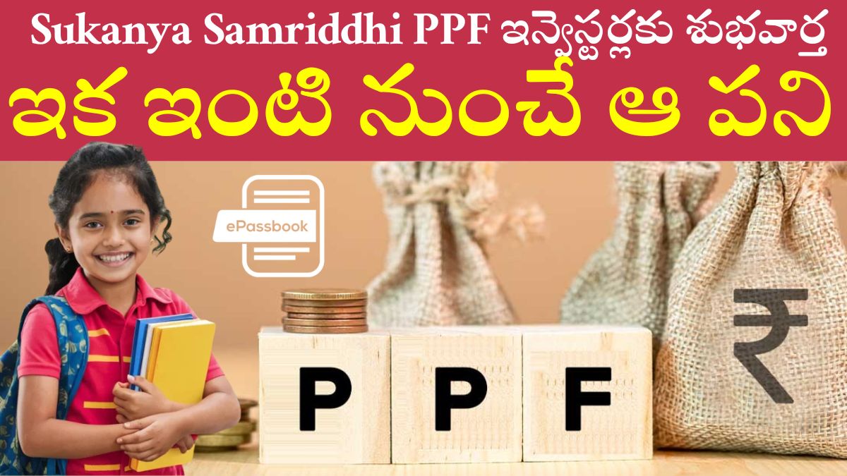 Sukanya Samriddhi PPF ePassbook Feature Online Check